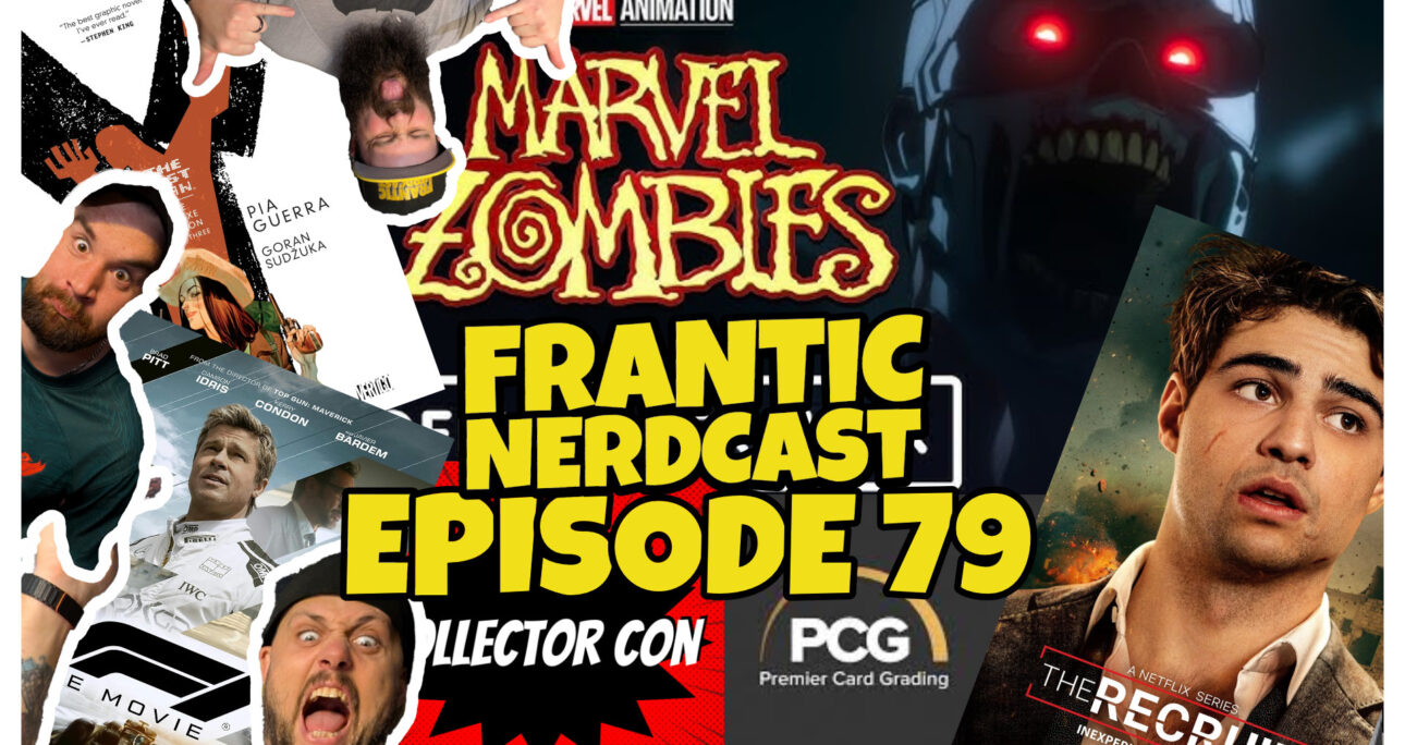 Episode 79 – F1, The Recruit, Card Grades, Pokemon, Marvel Zombies