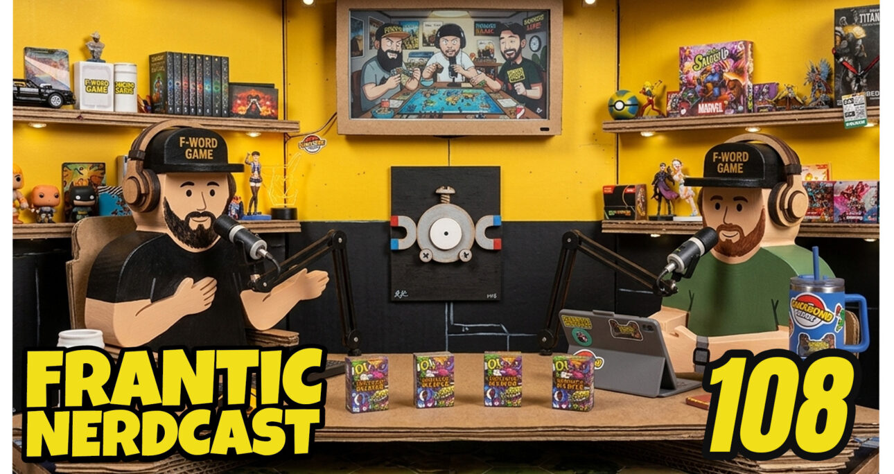Episode 108 – 2 Player Board Games, Rooster, Young Sherlock, Warhammer 40k books and much more